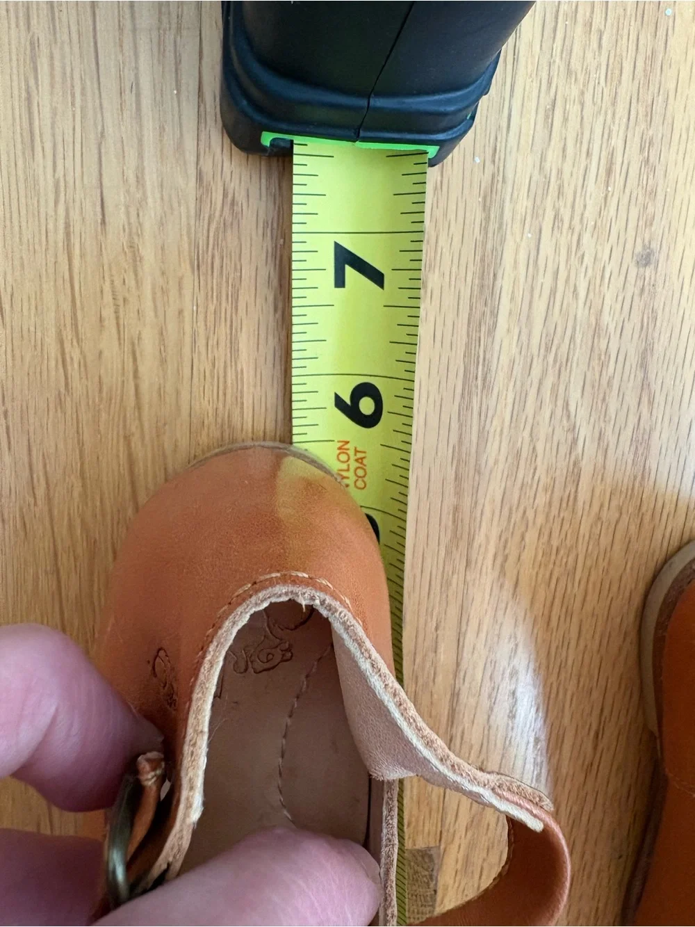 Girls' T-Strap Dress Shoes in Tan & Blush by Nathalie Verlinden